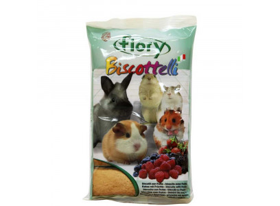 Бисквиты Для Грызунов Fiory (Фиори) Ягоды Biscottelli Berries 30г 