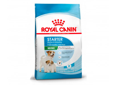 Сухой Корм Royal Canin (Роял Канин) Для Щенков и Беременных Собак Мелких Пород Size Health Nutrition Mini Starter Mother & Babydog 1кг 