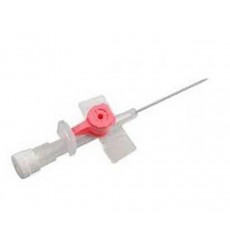 Катетер-Канюля Для Внутри-Венного Вливания Инфузионный С Портом Медифлон №20 Розовый 
