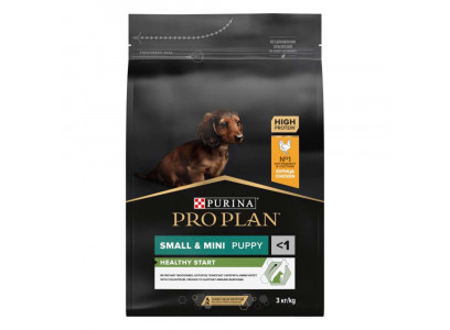 Сухой Корм Pro Plan (Проплан) Для Щенков Мелких и Миниатюрных Пород Курица и Рис Puppy Small Breed Chicken & Rice 3кг (1*4)  