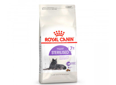 Сухой Корм Royal Canin (Роял Канин) Для Пожилых Стерилизованных Кошек и Кастрированных Котов Старше 7 Лет Feline Health Nutrition Sterilised +7 400г 
