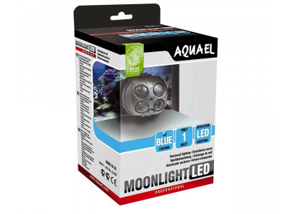 Лампа Для Аквариума Aquael (Акваэль) Moonlight Led 1Вт Светильник Для Ночного Освещения Погружной 109561 