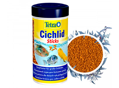 Корм Для Рыб Tetra (Тетра) Cichlid Sticks Палочки Для Цихлид 1л 198975 