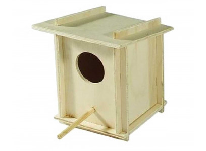 Скворечник Гнездо Большой В Клетку 15*15*19,5см Дарелэнд Rp8517 