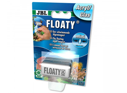 Скребок Магнитный Для Стекла и Акрила Jbl Floaty Mini Acryl + Gras До 4мм Плавающий Jbl6137000 