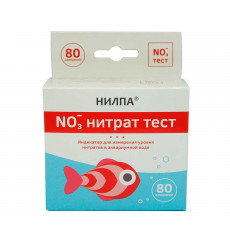 Тест Для Определения Содержания Нитрата Нилпа NО3 Нитрат-Тест Для Аквариума 80шт