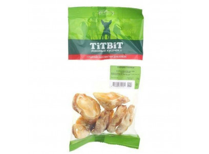 Лакомство Для Собак TiTBit (Титбит) Ракушки Говяжьи 62г 319915 