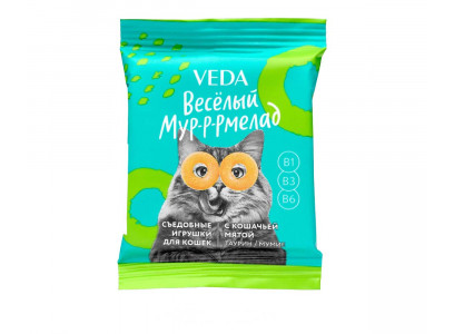 Лакомство Для Кошек Мур-Р-Рмелад С Кошачьей Мятой 