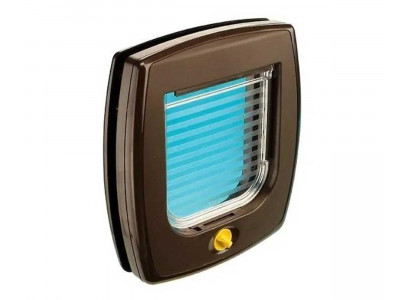 Дверь Для Кошки Ferplast (Ферпласт) Swing 3 22,5*25,2*5см Коричневая 