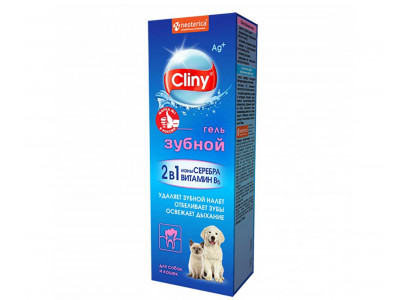 Гель Зубной Для Кошек и Собак Cliny (Клини) 75мл К104 