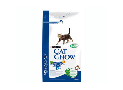 Сухой Корм Cat Chow (Кэт Чау) Special Care Feline 3 in 1 Для Кошек с Формулой Тройного Действия 2кг (1*6)  