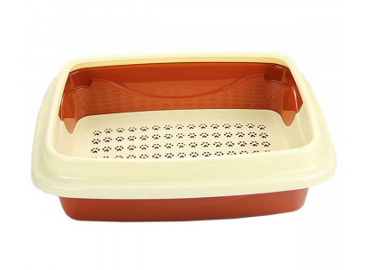 Туалет Для Кошек Dogman (Догман) Большой с Лапками Полный Комплект 48*38*16см 