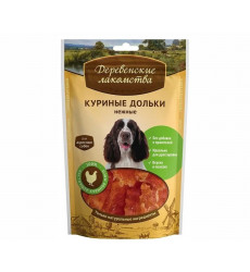 Деревенские Лакомства Для Собак Дольки Куриные 90г 79711205