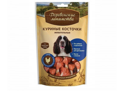Деревенские Лакомства Для Собак Косточки Куриные 90г 79711175 