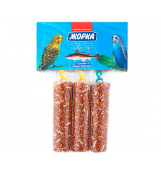 Батончики Для Попугаев Жорка Рыбий Жир 3шт 
