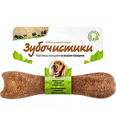 Косточка Для Собак Средних Пород Зубочистики Говядина 95г 1шт