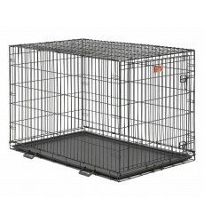 Клетка Для Собак Средних и Крупных Пород Midwest (Мидвест) Icrate 1 Дверь 122*76*84см Черная 