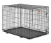 Клетка Для Собак Средних и Крупных Пород Midwest (Мидвест) Icrate 1 Дверь 122*76*84см Черная  