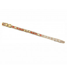 Ошейник Для Собак Брава №17 с Подкладом Украшен Арт1707