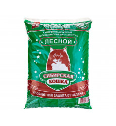 Наполнитель Для Кошачьего Туалета Сибирская Кошка Лесной 20л