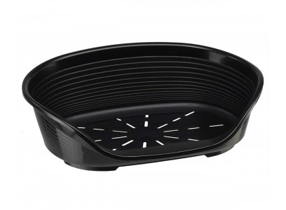 Лежак Для Собак Мелких Пород и Кошек Ferplast (Ферпласт) 82*59,5*25см Siesta Deluxe 8 Черный 70208917  