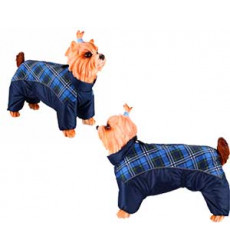 Комбинезон-Дождевик Для Собак Dezzie (Деззи) Породы Йоркширский Терьер № 2 Девочка Болонь 5615281